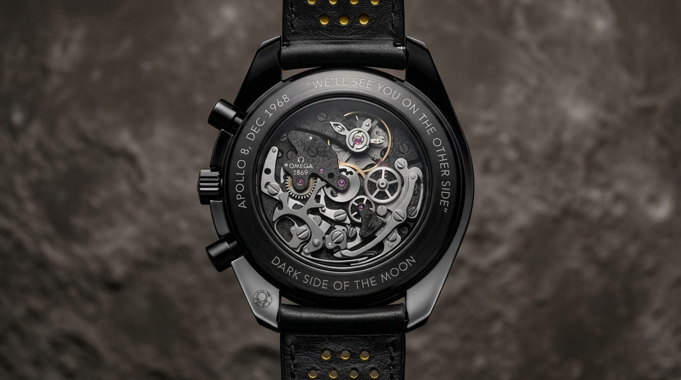 Omega Speedmaster Dark Side of the Moon "Darth Vader" photo 4