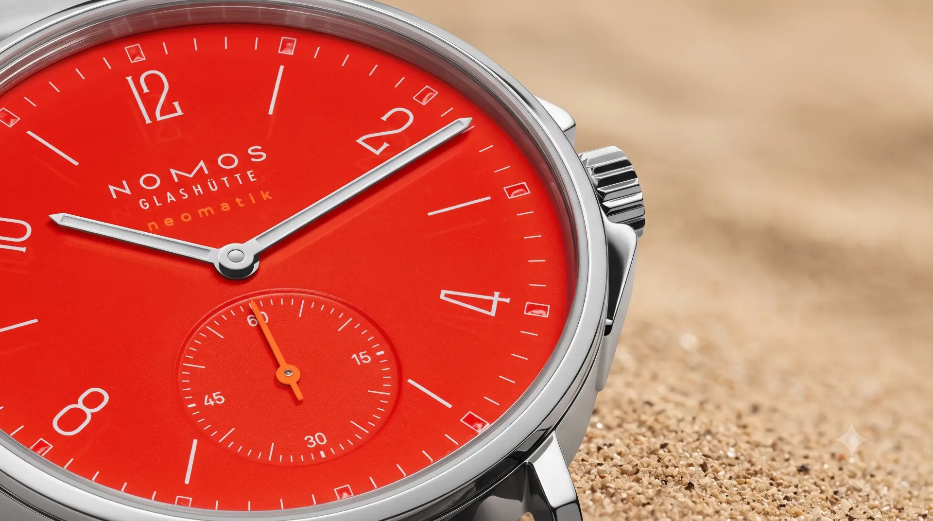 NOMOS Glashütte Ahoi Neomatik Siren Red photo 1