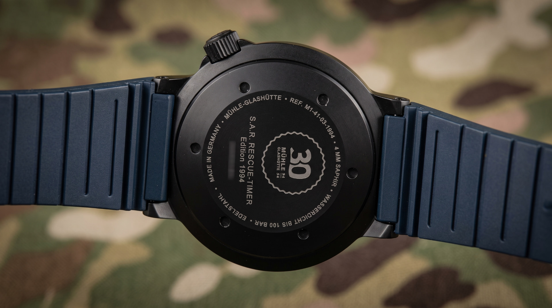 Mühle Glashütte S.A.R. Rescue-Timer Nautical Blue photo 4