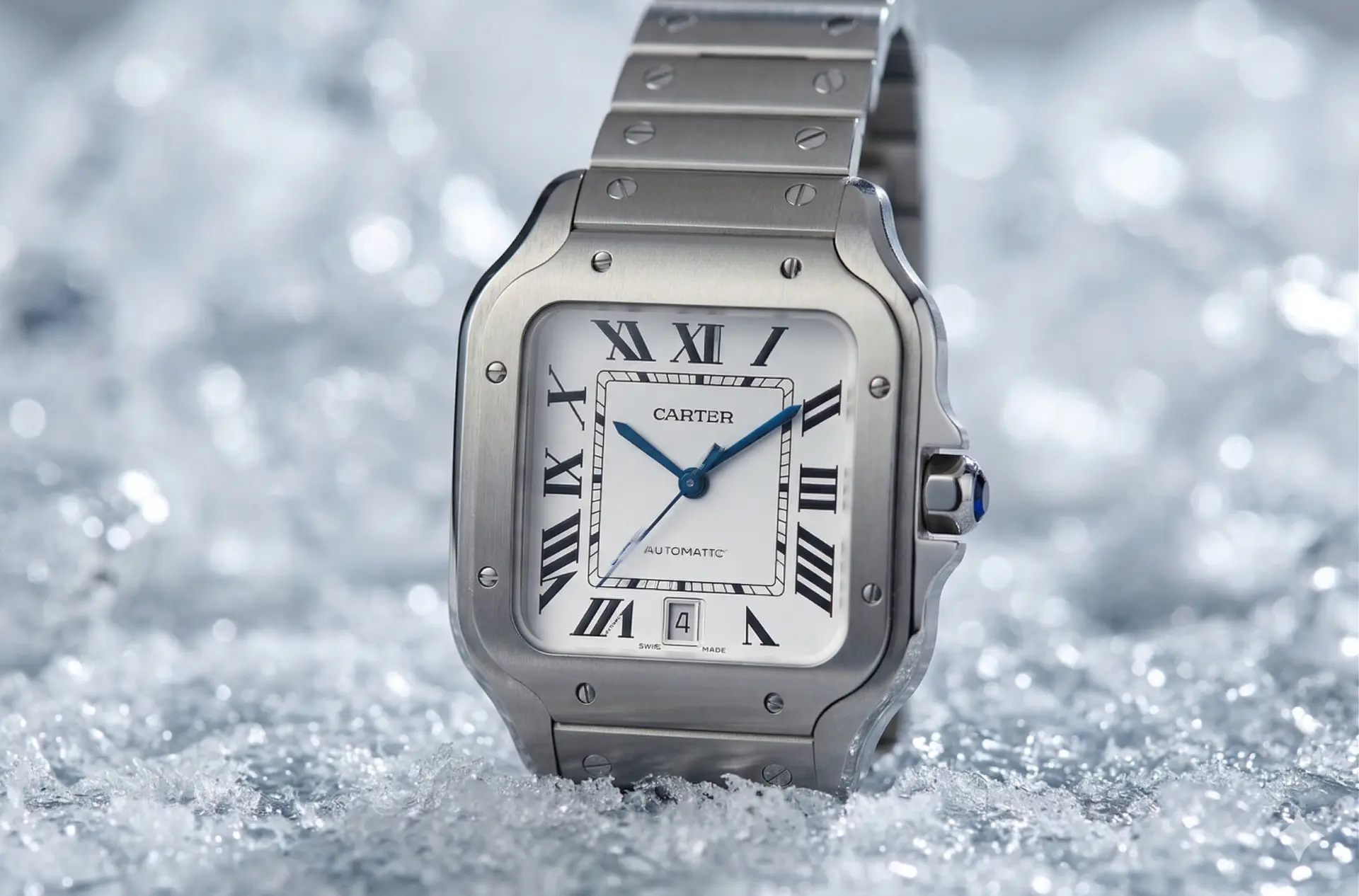 Cartier Santos  Large Titanium photo 1