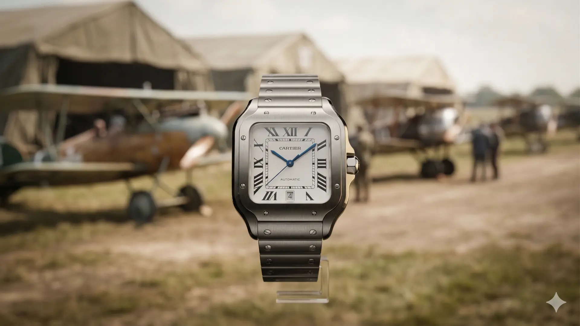 Cartier Santos  Large Titanium photo 4